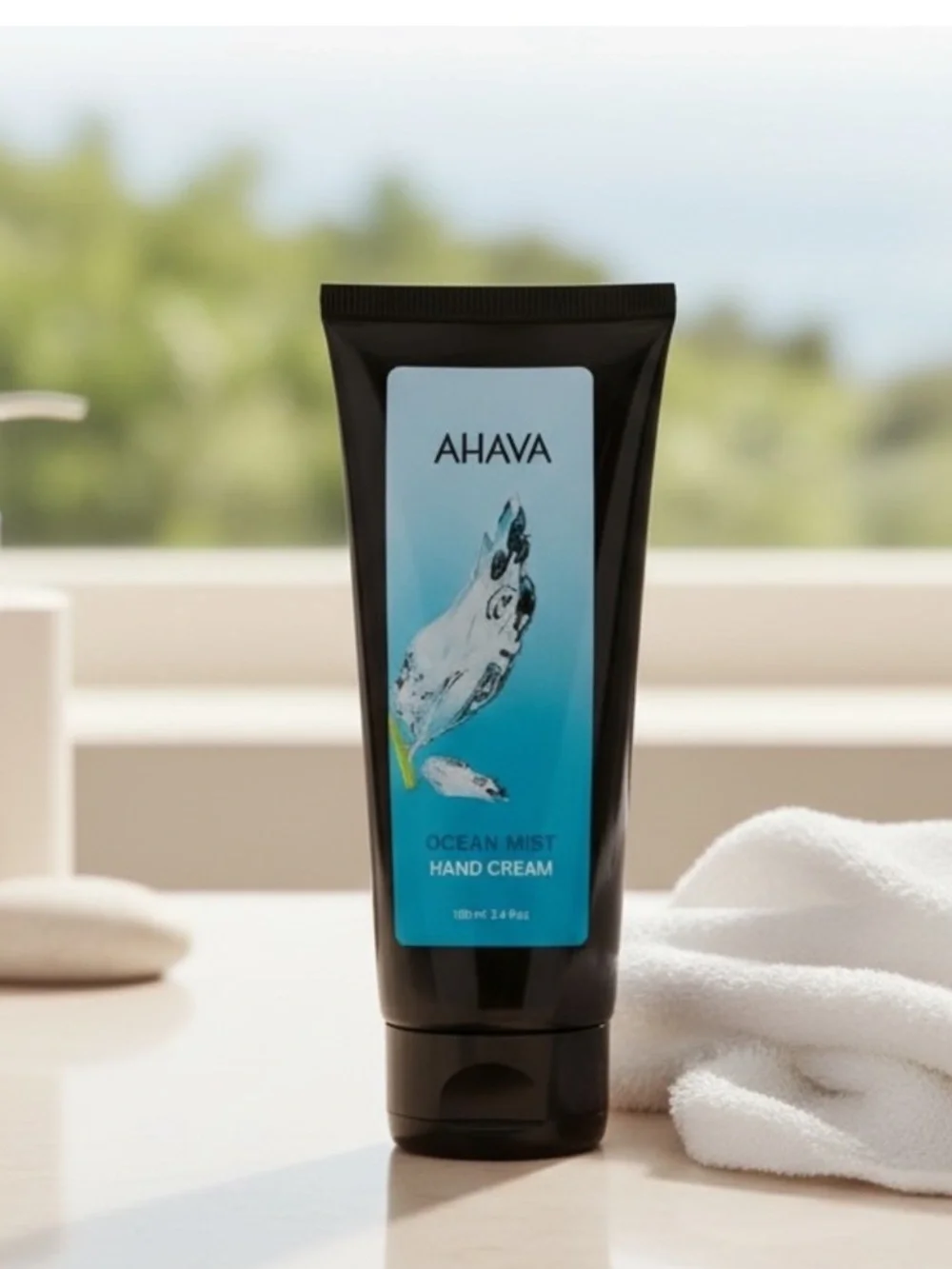AHAVA Ocean Mist Hand Cream 3.4 oz NWT Dead Sea Minerals Dry Hands